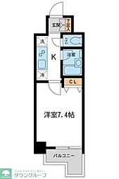WillDo越谷 1Kの間取図画像