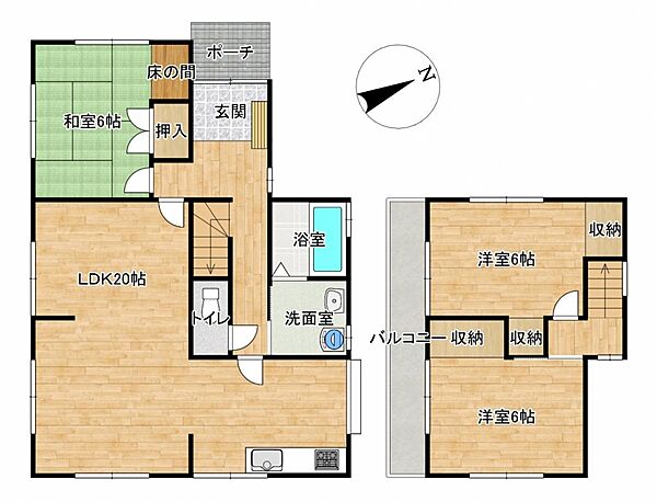 間取り：324000018063