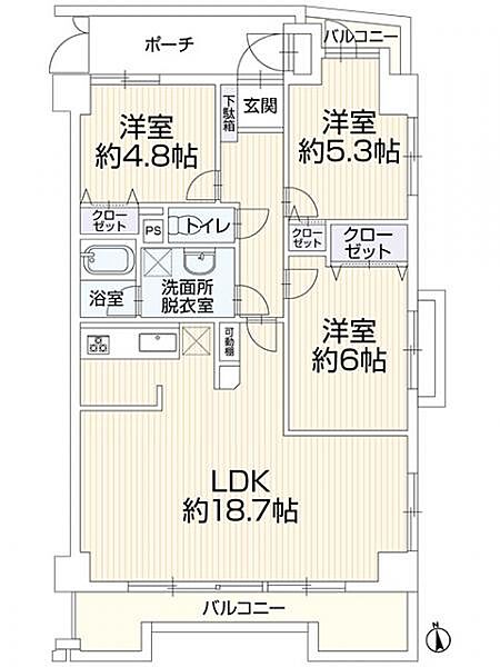 間取り：324000021805