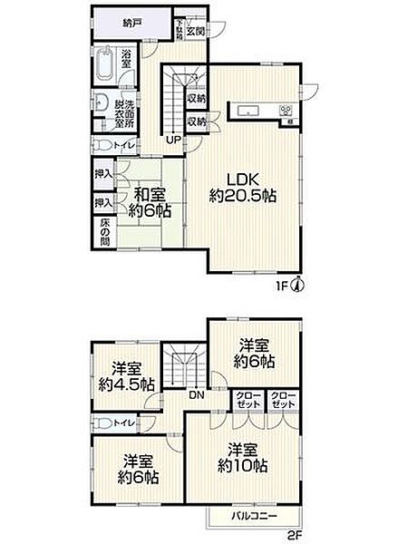 間取り：324000025156