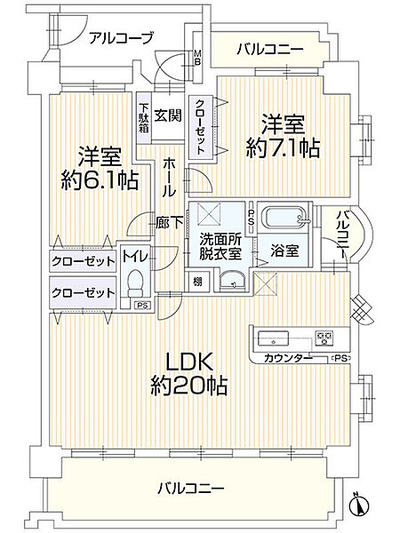 間取り：323000451054
