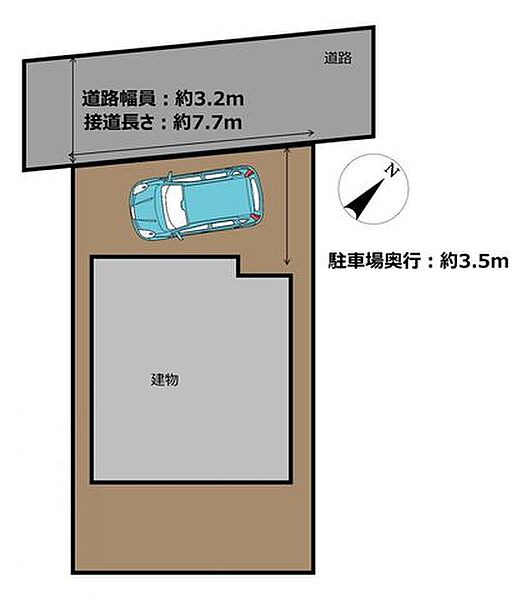 【リフォーム後区画図】南東側の庭の整備を行い、ひさしの屋根を張り替えました。コンパクトな住宅でも、洗濯物を外干しできるのは嬉しいですね。