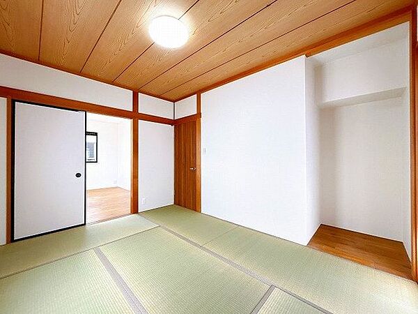 一階和室の別角度からの様子です