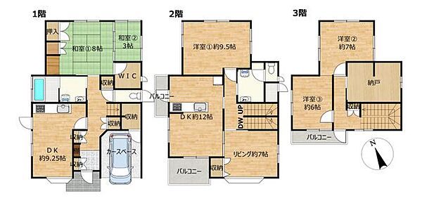 間取り：323000515147
