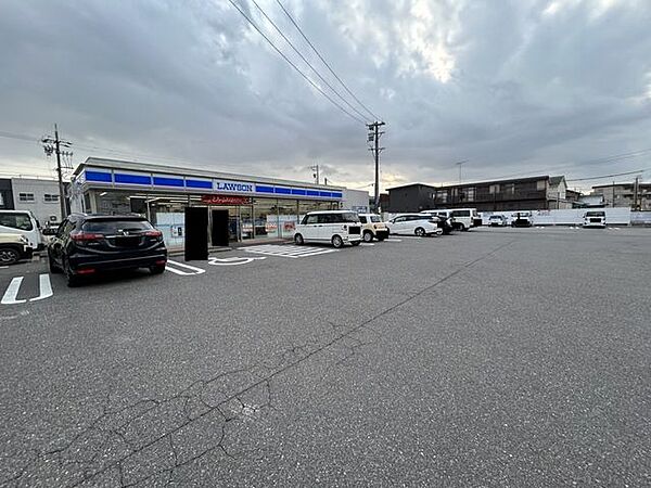 【コンビニ】ローソン安城美園店まで350ｍ。