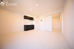 近鉄名古屋線 黄金駅 徒歩8分の賃貸アパート 1階1LDKのリビング/ダイニング