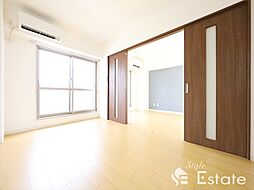 名古屋市営東山線 新栄町駅 徒歩10分の賃貸マンション 8階1LDKのリビング/ダイニング