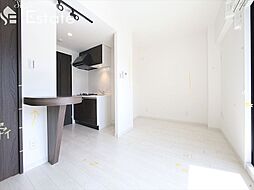 名古屋市営東山線 亀島駅 徒歩3分の賃貸マンション 11階ワンルームのリビング/ダイニング
