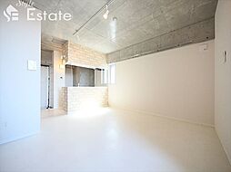 名古屋市営名港線 六番町駅 徒歩1分の賃貸マンション 9階ワンルームのリビング/ダイニング