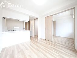 名古屋市営鶴舞線 上前津駅 徒歩4分の賃貸マンション 13階2LDKのリビング/ダイニング