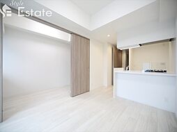 名古屋市営鶴舞線 上前津駅 徒歩4分の賃貸マンション 13階1LDKのリビング/ダイニング