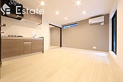 名鉄常滑線 大江駅 徒歩5分の賃貸アパート 3階1LDKのリビング/ダイニング