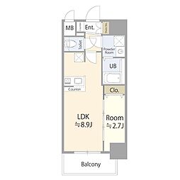 エスリード ザ・レガリア新栄PREMIER 2階