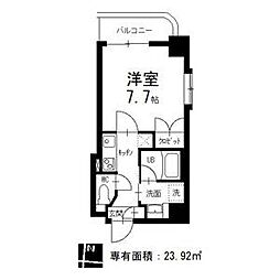 タウンライフ名駅 1Kの間取図画像