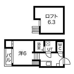 BLUEGARDEN 1SKの間取図画像