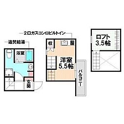 ル サブール 1階/E