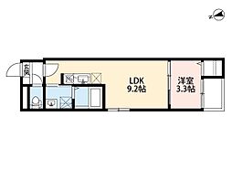 ROBOTHOUSE名古屋南 1LDKの間取図画像