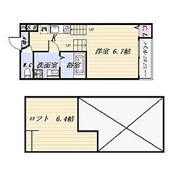 ファミリーステージ本笠寺 1SKの間取図画像