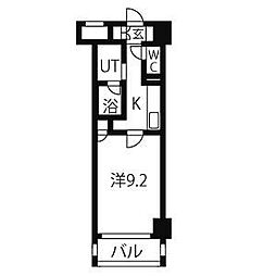 スタジオスクエア大須 1Kの間取図画像