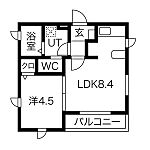 名古屋市南区道徳新町７丁目 3階建 築4年のイメージ