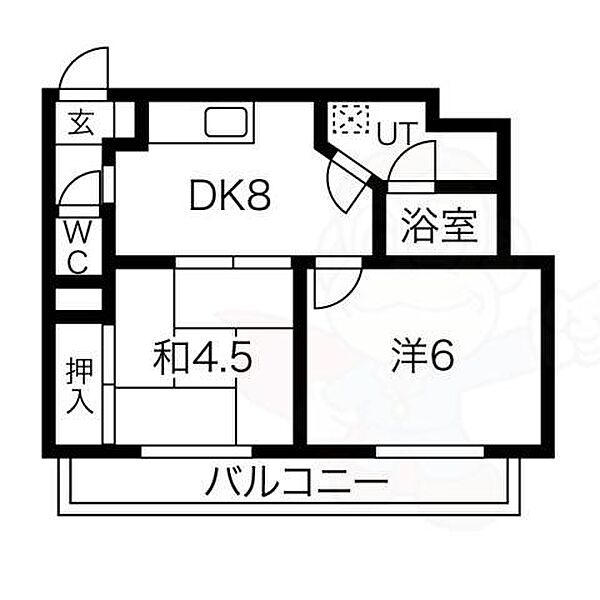 ファーストハウス ｜兵庫県神戸市西区北別府４丁目(賃貸アパート2DK・2階・40.00㎡)の写真 その2