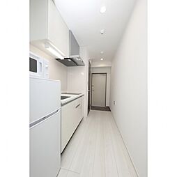 ユマン南熊本 2階1Kのリビング/ダイニング