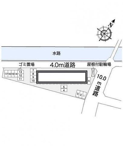 レオパレスハッピネスII 102｜香川県丸亀市浜町(賃貸アパート1K・1階・23.61㎡)の写真 その3