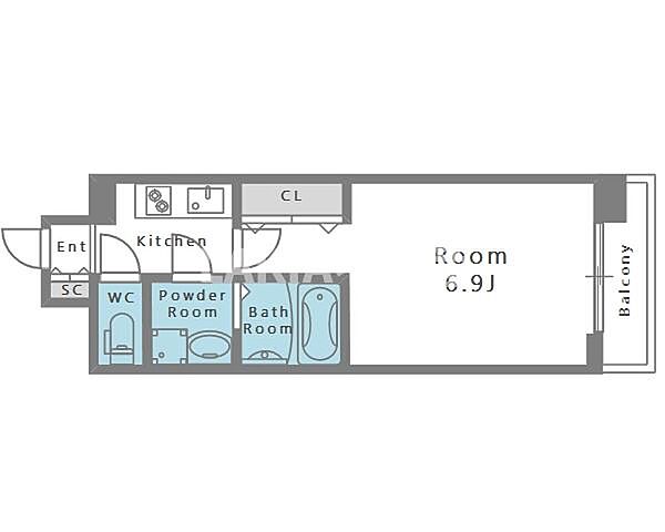 同じ建物の物件間取り写真 - ID:227081394459