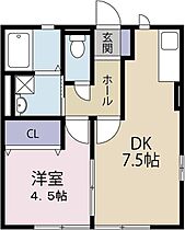 コーポ南 ？102 ｜ 静岡県沼津市松長210（賃貸アパート1LDK・1階・34.64㎡） その2