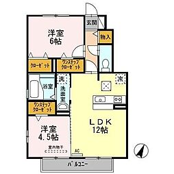 エクレール南 1階