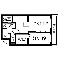 シャン・ド・フルール 3階