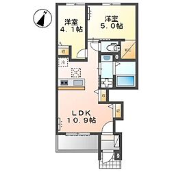 クロシェットII 1階