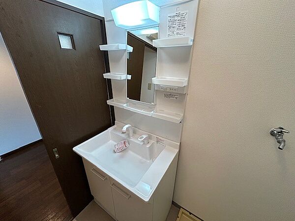 シャワー付き洗面化粧台です。