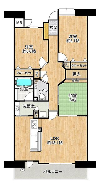 間取り：340000305351