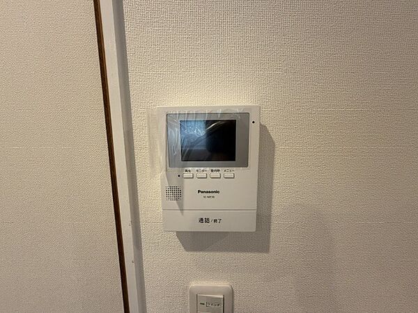 モニター付きインターフォンです。