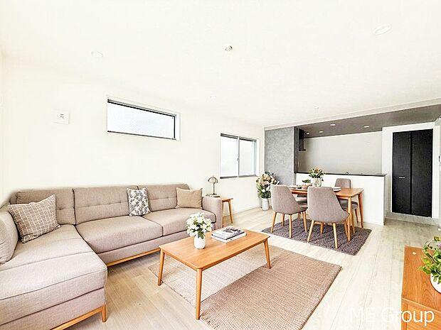 ■さりげないデザインが日常をセンスよく演出※家具はCGです