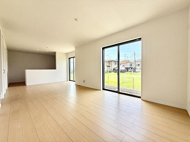 ■温もりを感じる、居心地のいいリビング