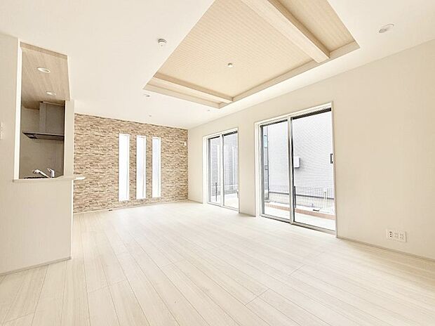 ■温もりを感じる、居心地のいいリビング