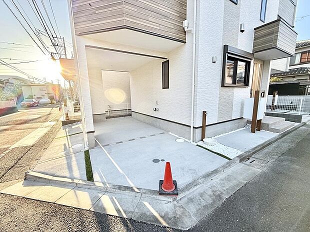 1号棟 ■快適な駐車スペースで安心