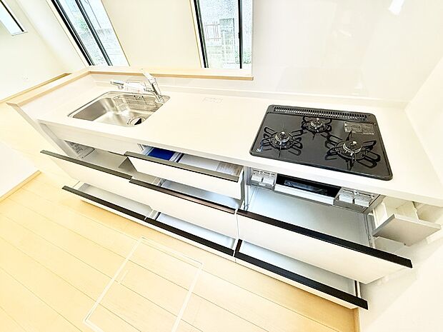 ■料理がもっと楽しくなる、快適なキッチン空間