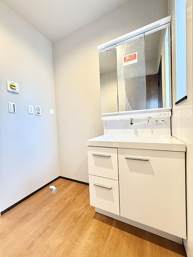 ■朝の準備がスムーズにできる広さです