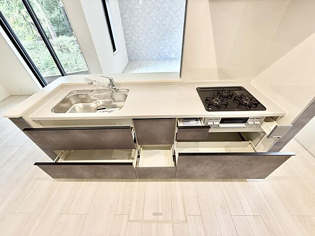 ■キレイに片付く、使いやすいキッチン