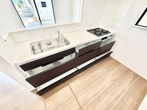 ■キレイに片付く、使いやすいキッチン