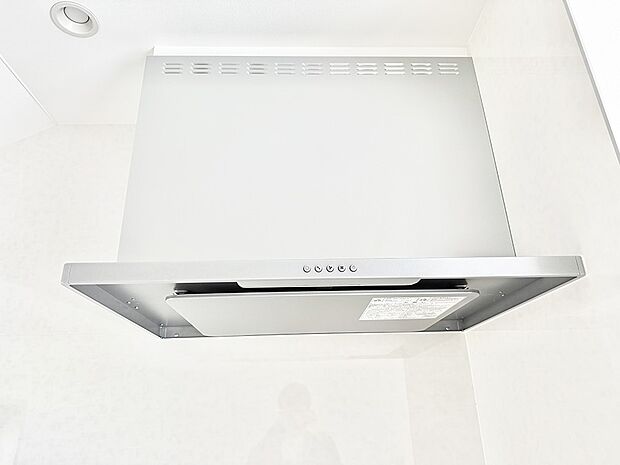 ■調理時の蒸気や匂いが換気扇に誘導され、効率的に排煙ができます。
