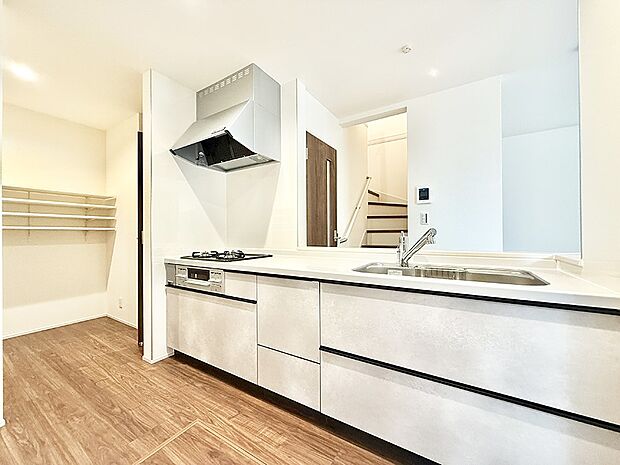 ■キレイに片付く、使いやすいキッチン