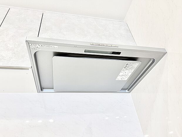 ■調理時の蒸気や匂いが換気扇に誘導され、効率的に排煙ができます。