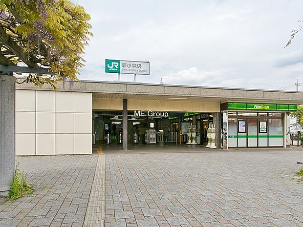駅 880m 新小平駅