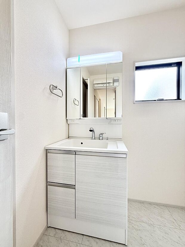 ■お洒落で清潔感のある洗面所