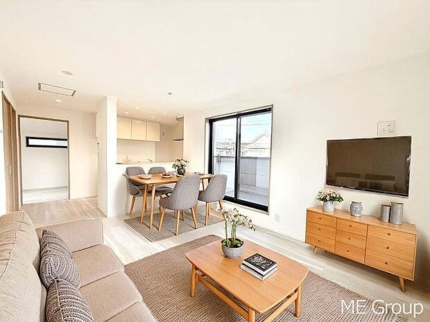 ■さりげないデザインが日常をセンスよく演出※家具はCGです