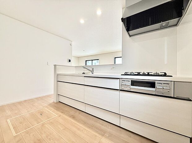 ■家族の絆を深める、温もりのあるキッチン